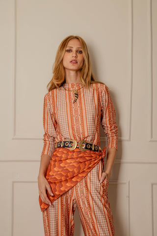 UH Printed Set with Matching Scarf