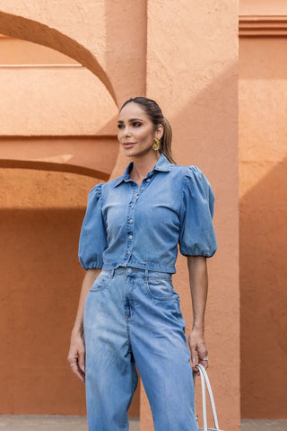 Brazilian Soft Straight-Leg Jeans