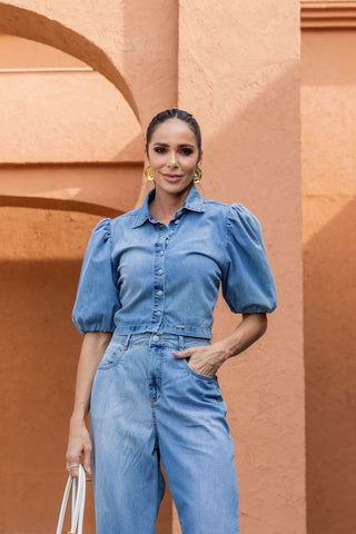 Brazilian Soft Straight-Leg Jeans